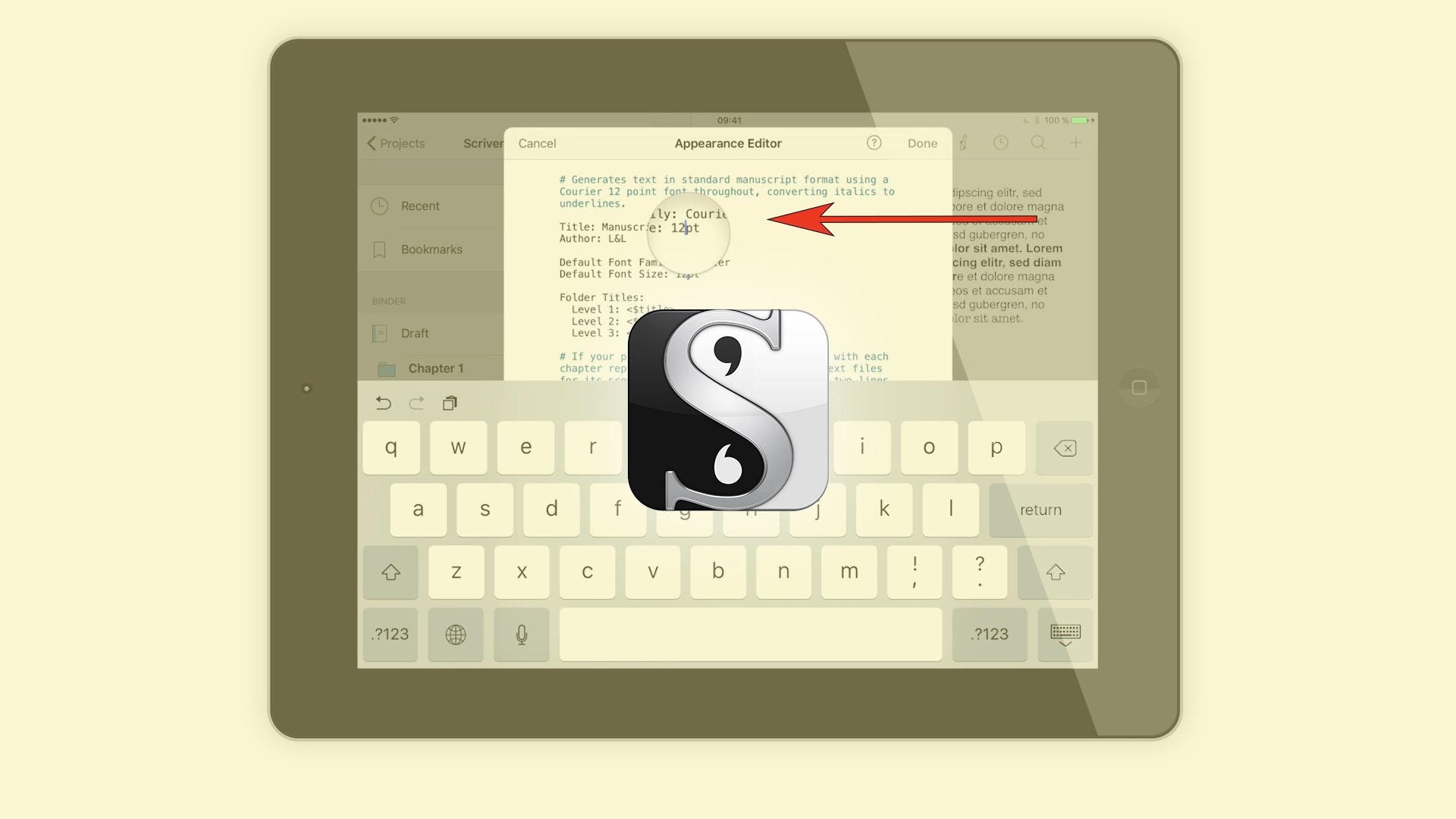 Scrivener iOS: Easily Create Compile Appearances Scrivener iOS: Easily Create Compile Appearances
