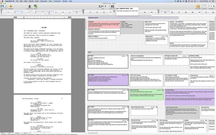 final draft 10 review